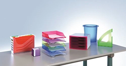 Djois, 2658026000 – Transparente A4 Hängeregisterbox 5 Euroflex