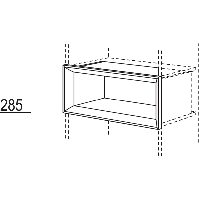 nobilia Regaleinsatz Case CE120-29 119,4 cm