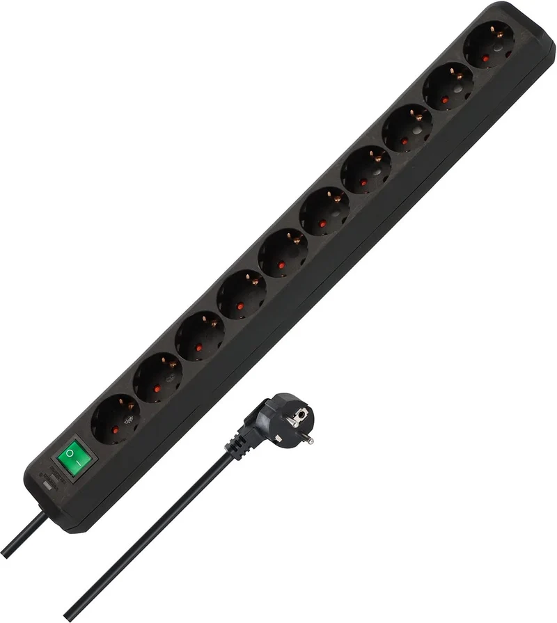 Brennenstuhl Eco-Line Steckdosenleiste 10-Fach