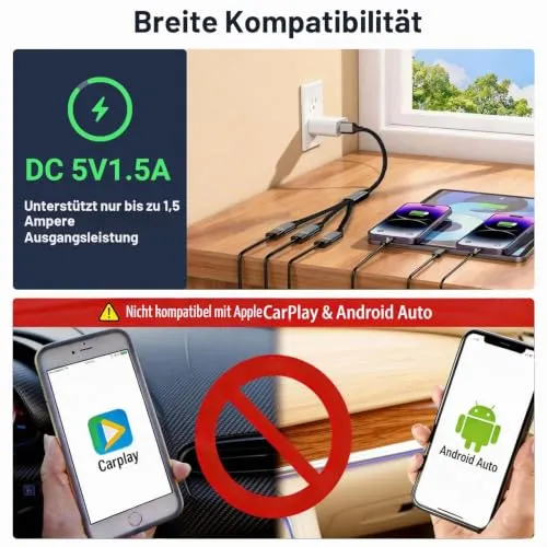 Avigers USB Splitter 1 auf 3 mit USB 3.0 und 2 USB 2.0 Ports