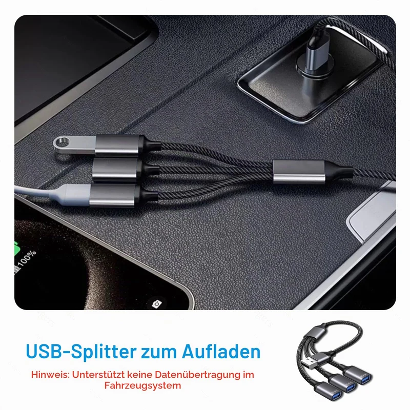 Avigers USB Splitter 1 auf 3 mit USB 3.0 und 2 USB 2.0 Ports