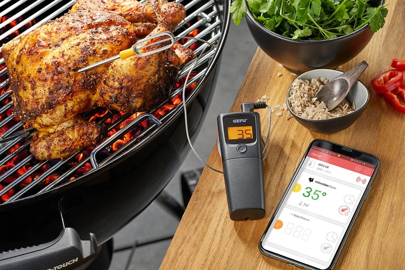 GEFU 'Grill- und Bratenthermometer CONTROL, 1 Kanal'