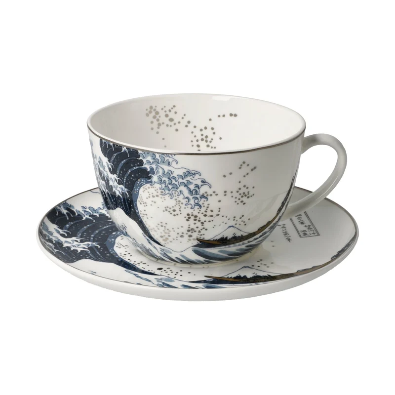 Hokusai - Die Welle, Goebel, Milchkaffeetasse, 2024