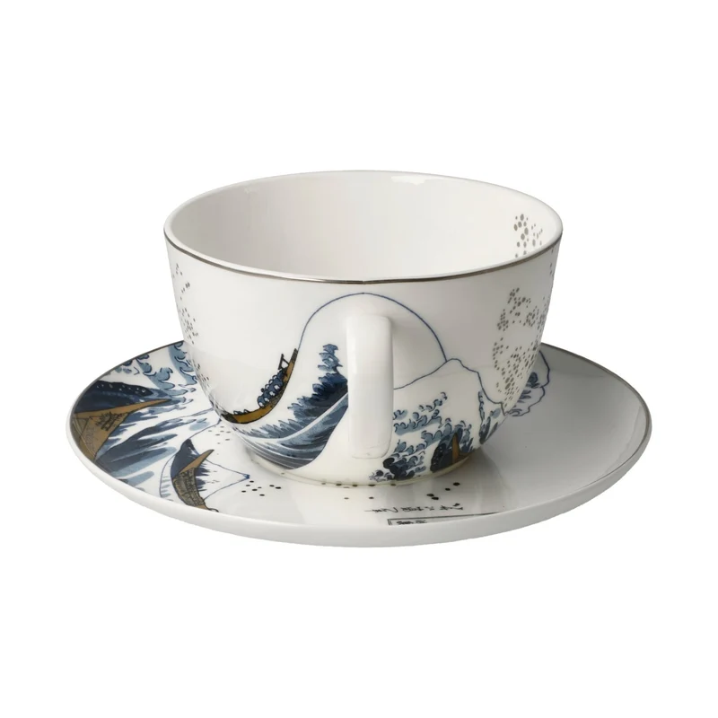 Hokusai - Die Welle, Goebel, Milchkaffeetasse, 2024
