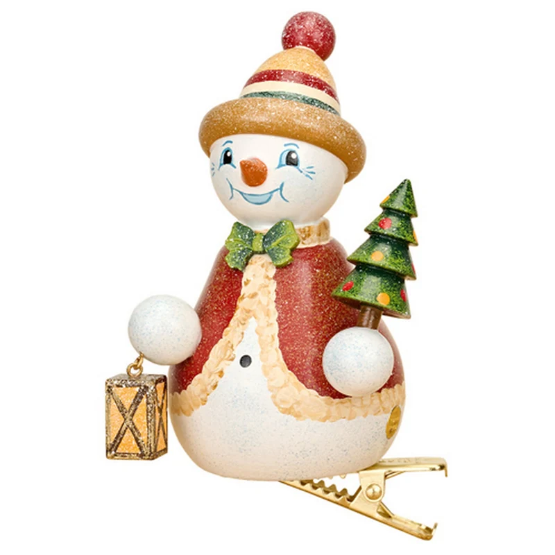 Hubrig Volkskunst 'Baumclipser - Schneefräulein Schneeweihnacht 9cm' 2026