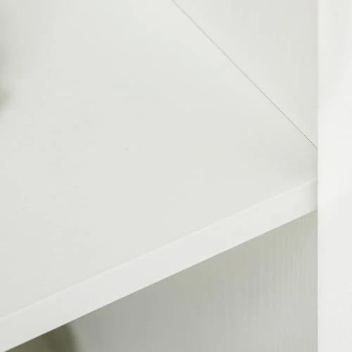 Vinsetto Schließbarer Büroschrank, 2 Türen, 80x40x80 cm, Weiß
