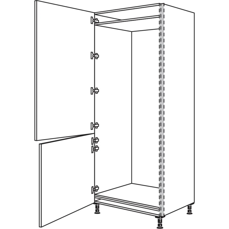nobilia XL-Geräte-Umbau NGS194-76-2X 76,2 cm
