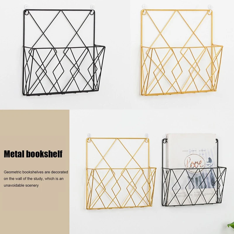Metall Zeitschriftenhalter Wand Dokumenten Organizer
