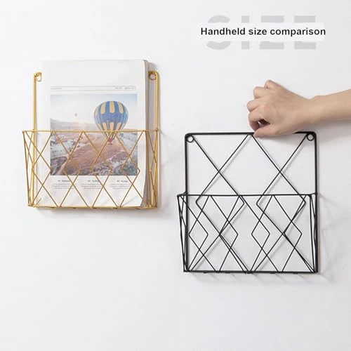 Metall Zeitschriftenhalter Wand Dokumenten Organizer