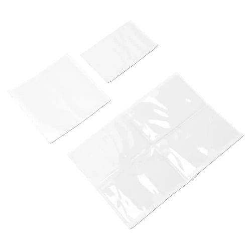 Transparente Klebetaschen für Planer, 5,9x3,9 Zoll Klare Eckhalter