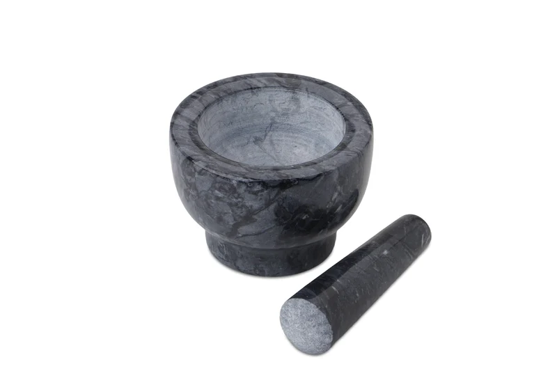 WEIS - Mörser aus Granit inkl. Stößel - Durchmesser 13 cm