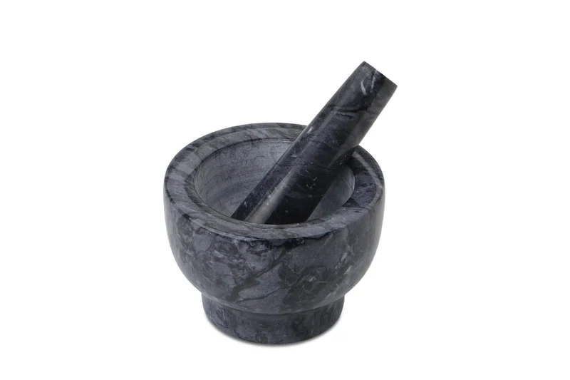 WEIS - Mörser aus Granit inkl. Stößel - Durchmesser 13 cm