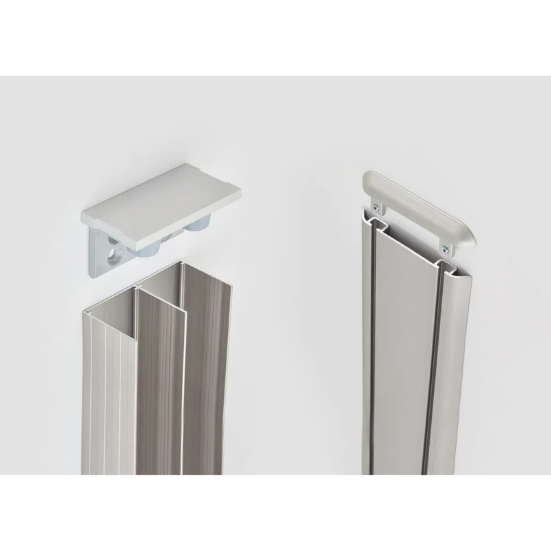 nobilia Abdeckkappen-Set für Boden- und Deckenschienen GSEK-1L