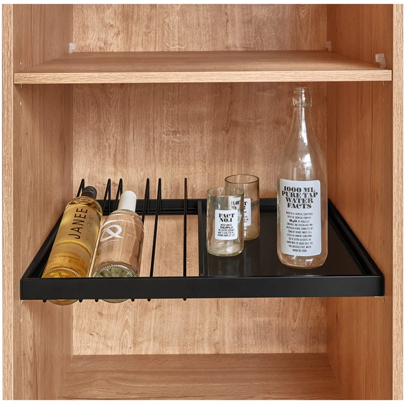 nobilia Designboden Taro mit Flaschen- und Glasablage DBT-FGA60-56 56,6 cm