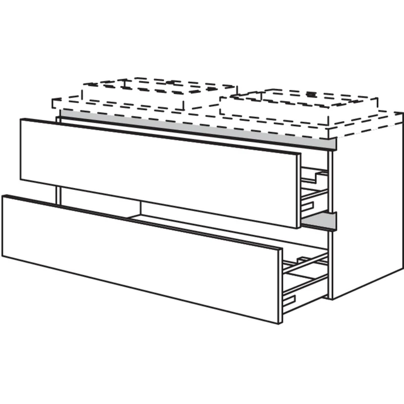 nobilia Waschtischschrank NBWSA120-63 120 cm