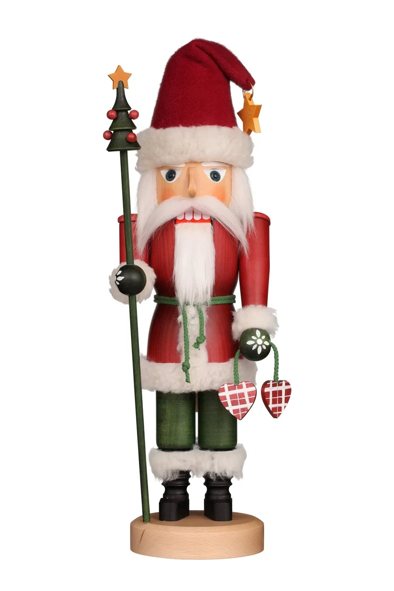 Ulbricht Nussknacker 'Weihnachtsmann nostalgie lasiert - 42.5cm' 2021