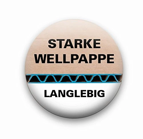 Elba tric system Hängeregistraturbox maxi, 6 Stück, Archivbox aus recyceltem Wellkarton, für Hängeregistraturen & Dokumente DIN A4 – naturbraun –