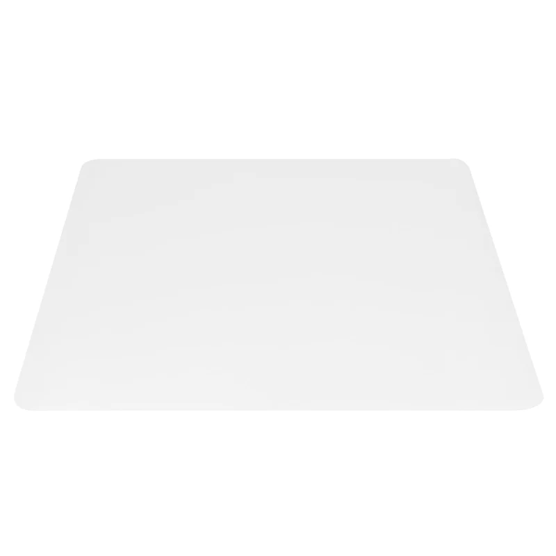 LIFEZEAL Bodenschutzmatte, Bodenunterlage Bürostuhl Unterlage, Fussbodenschutz Transparent, Schreibtischunterlage Stuhlunterlage für Hartböden (Transparent, 180 x 160 cm)