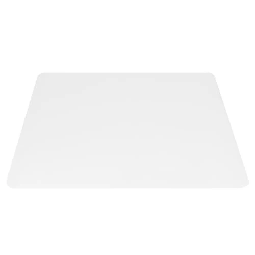 LIFEZEAL Bodenschutzmatte, Bodenunterlage Bürostuhl Unterlage, Fussbodenschutz Transparent, Schreibtischunterlage Stuhlunterlage für Hartböden (Transparent, 180 x 160 cm)