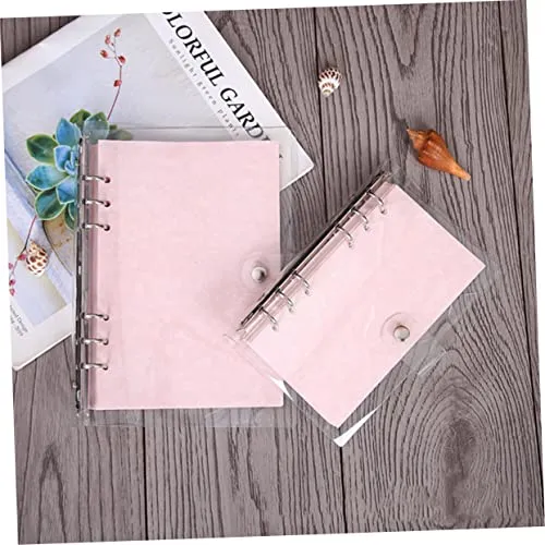 Pvc Notizbuchhülle mit Sechs Löchern, 2 Stück, für Tagebuch und Planer