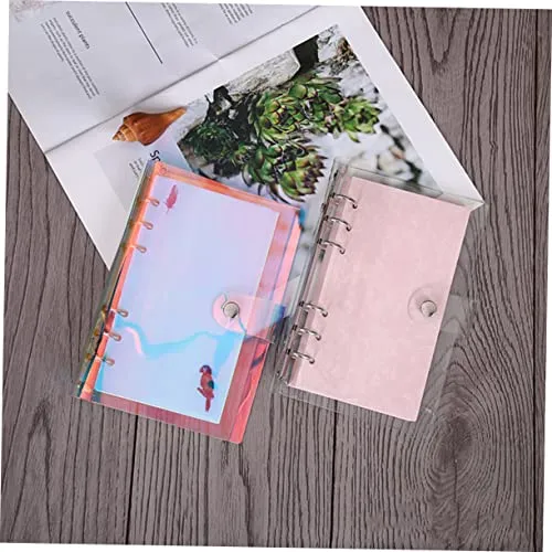 Pvc Notizbuchhülle mit Sechs Löchern, 2 Stück, für Tagebuch und Planer