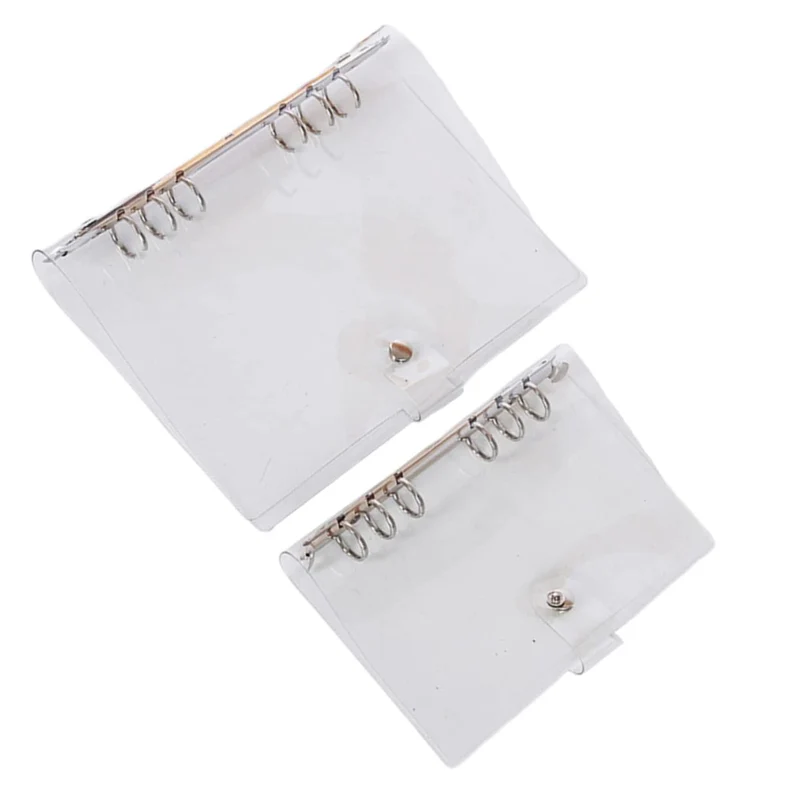Pvc Notizbuchhülle mit Sechs Löchern, 2 Stück, für Tagebuch und Planer