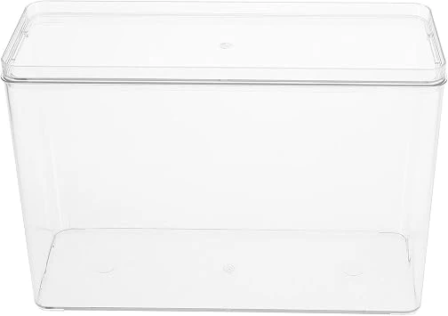 Toyvian Acryl Aufbewahrungsbox für Schreibtisch und Haushalt, Transparent