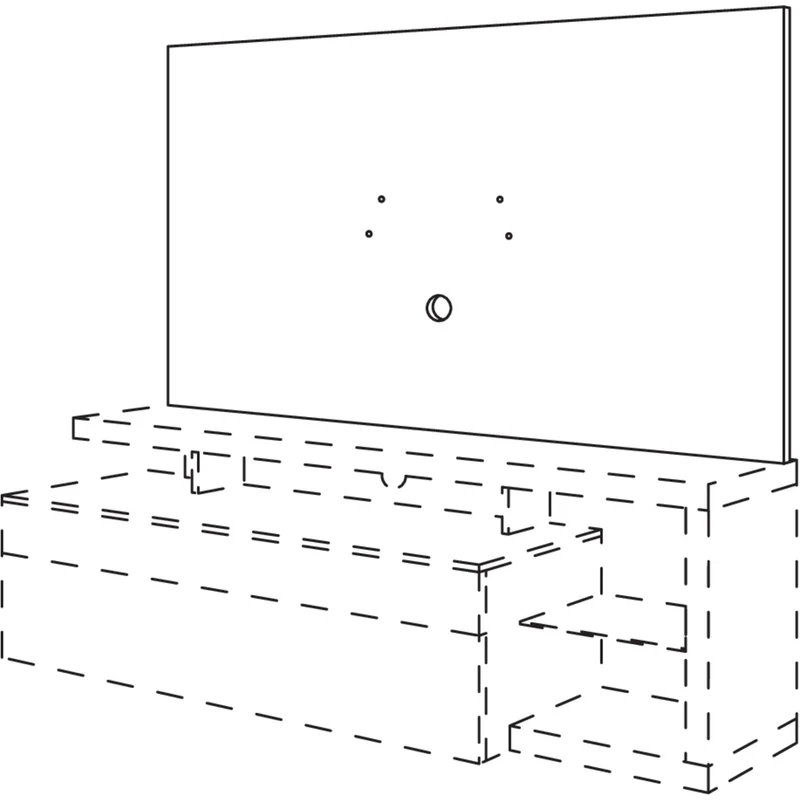nobilia Medienpaneel MEDIPAN200 200 cm
