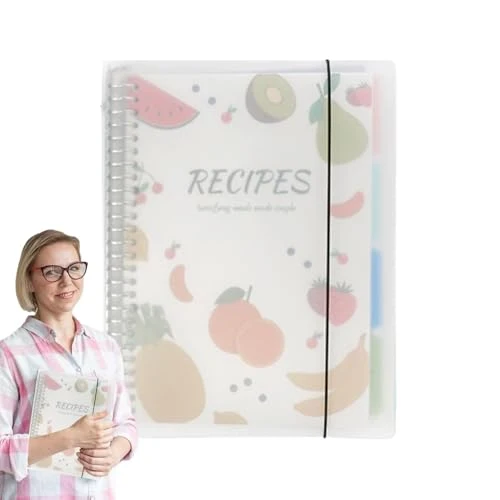 Blanko-Rezept-Tagebuch,Blanko-Rezept-Tagebuch-Notizbuch A4