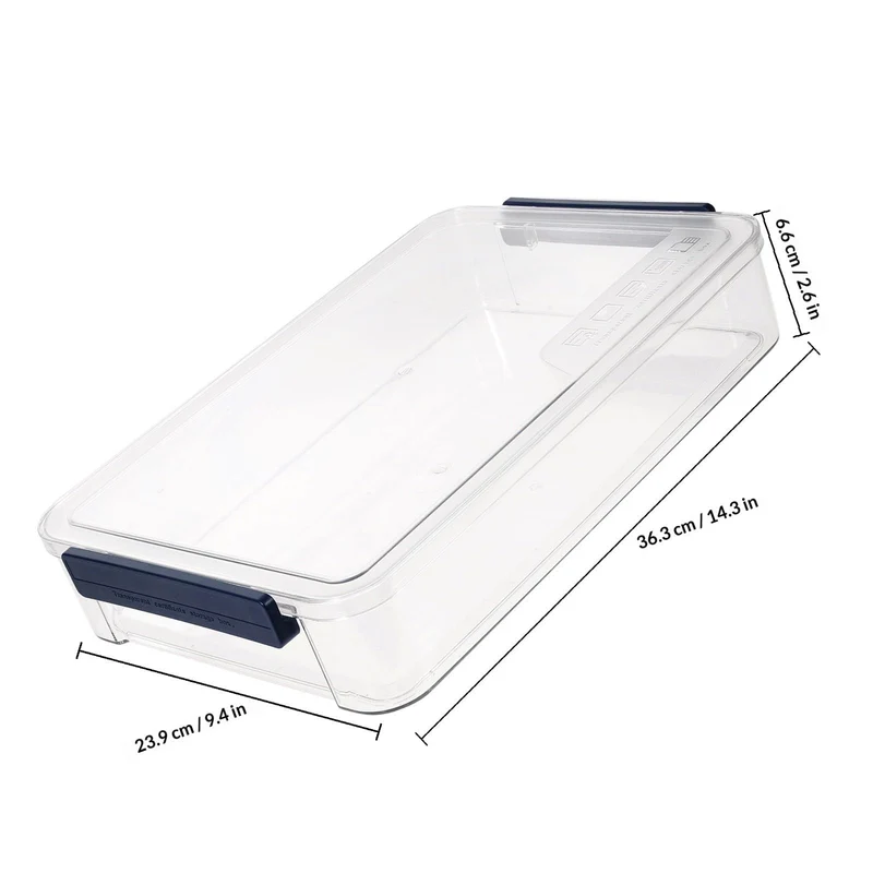 Ablagebox mit Schublade Stapelbar Transparente, Multifunktions
