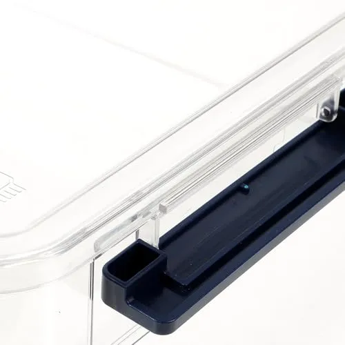 Ablagebox mit Schublade Stapelbar Transparente, Multifunktions