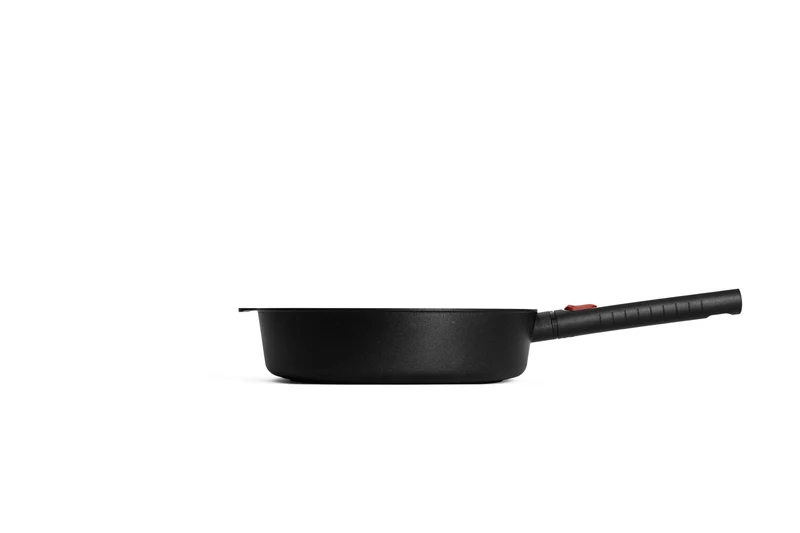 WOLL 'EcoLogic QXR, Guss-Hochrandpfanne, D28cm, 7cm Hoch'