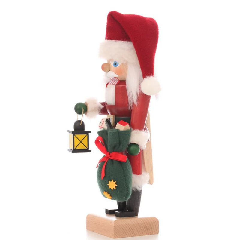 Weihnachtsmann mit Laterne, Nussknacker, Ulbricht - 27cm' 2024