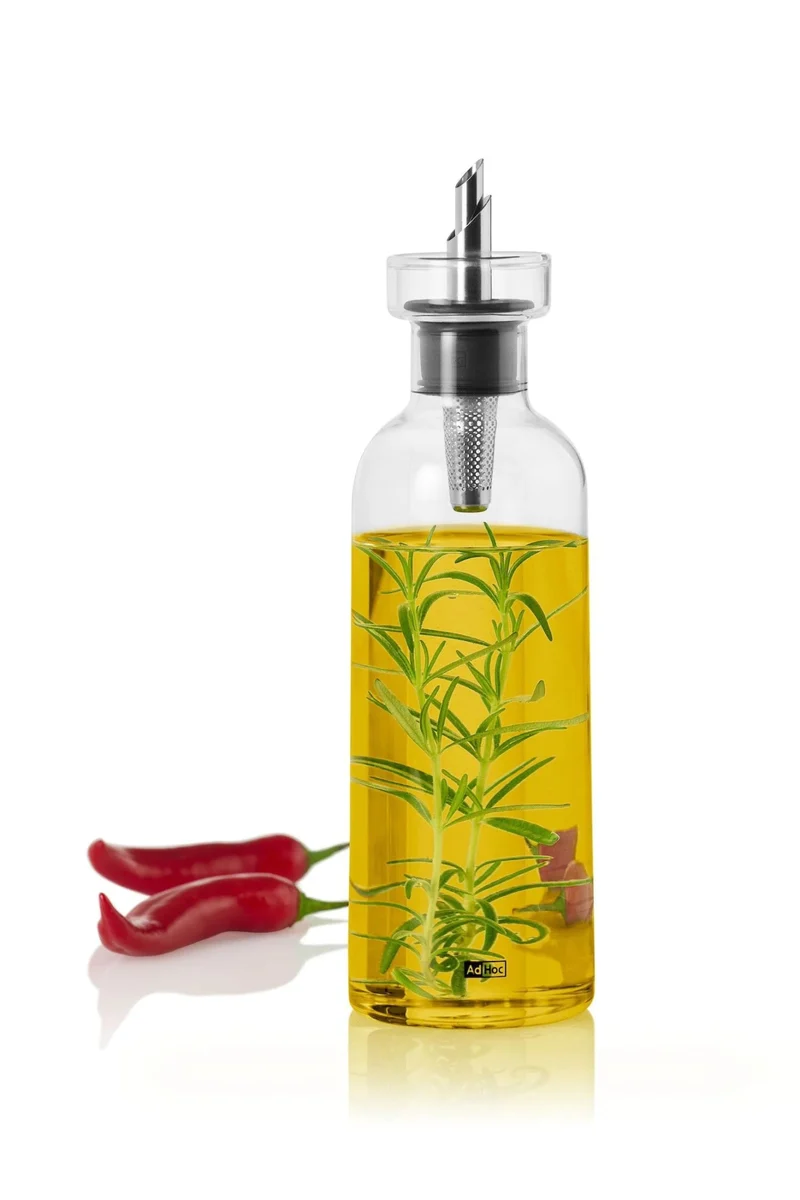 AdHoc, Öl- / Essigspender AromaPour, 500ml, Farbe transpaarent