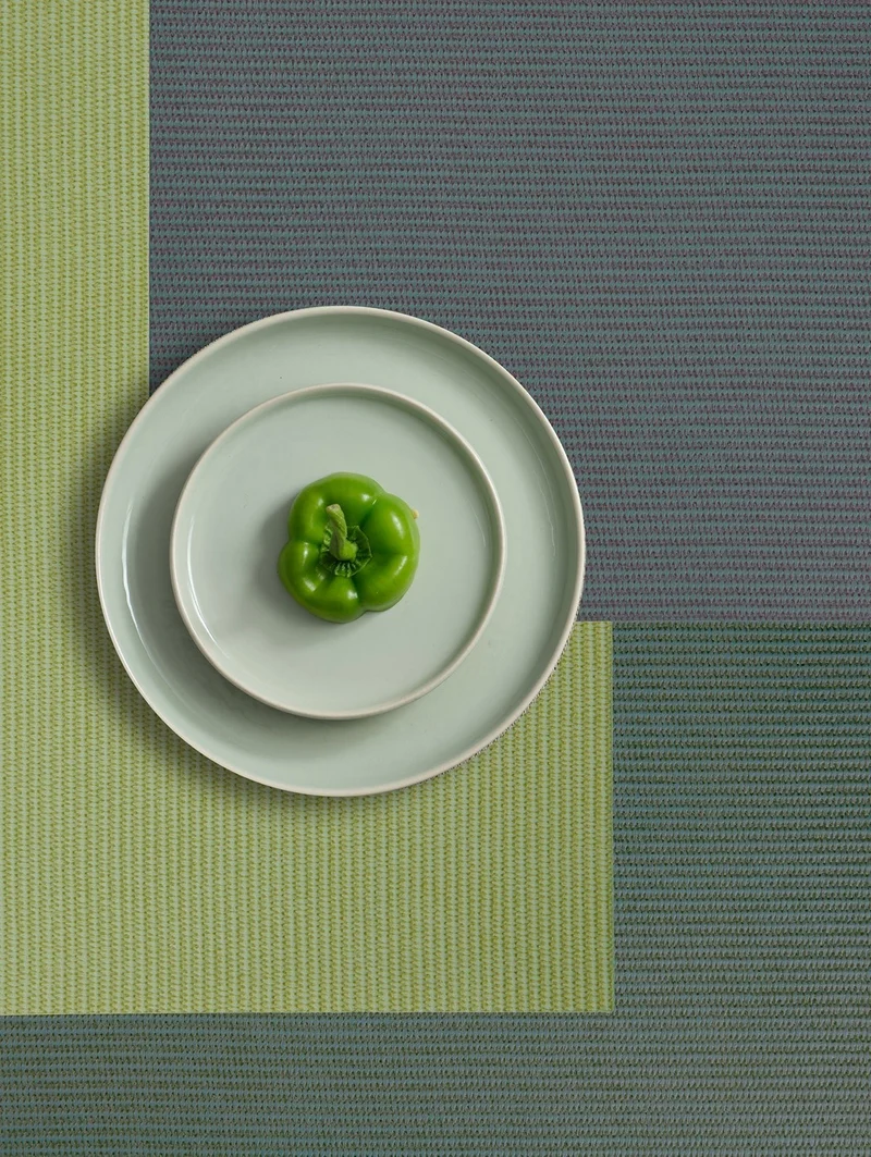 Asa, tischset, kuro rough, sisal rough, jade