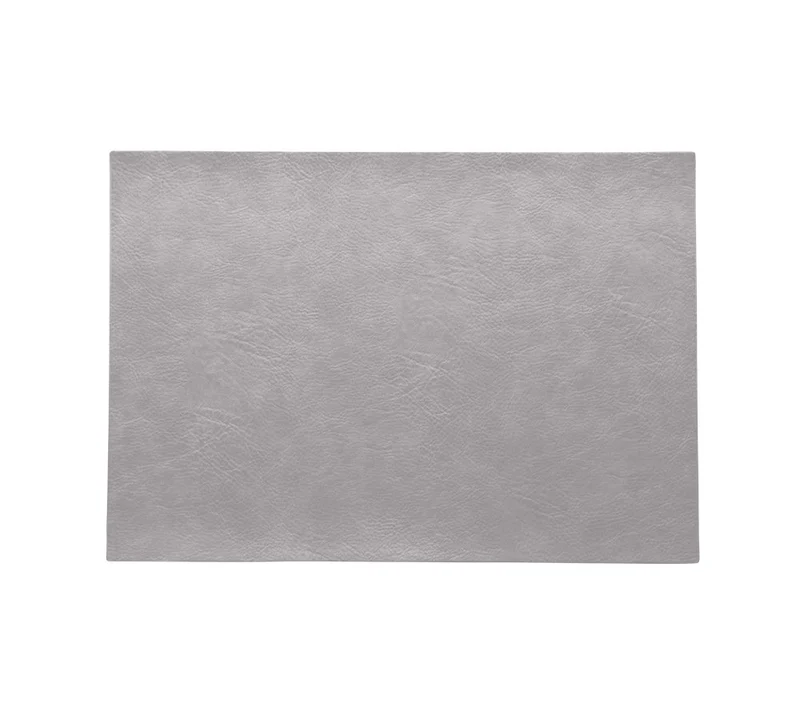 ASA 'Tischset silver cloud, vegan Leder'