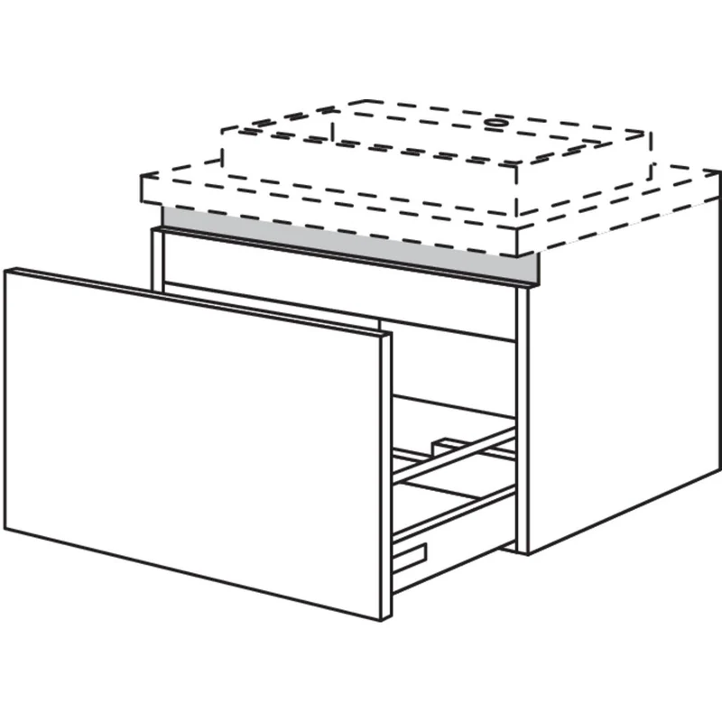 nobilia Waschtischschrank NBWBA120-43 120 cm