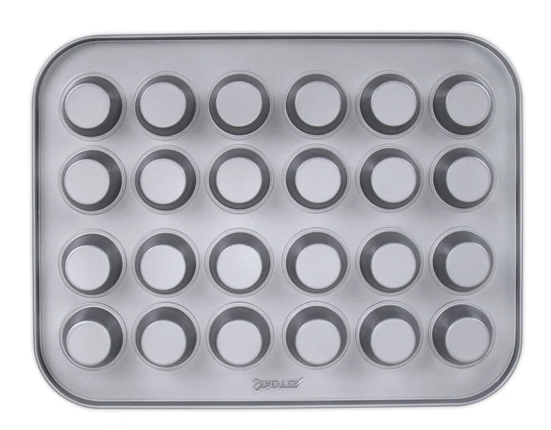 Städter 'WE-LOVE-BAKING Mini-Muffin 35 x 27 cm Silber'