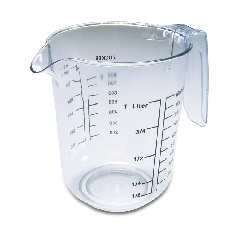 Städter 'Messkanne PS-Kunststoff - glasklar (500ml)'