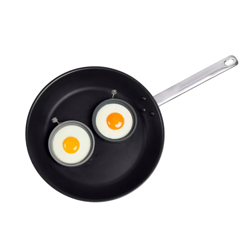 LURCH 'Eierformer Rund 2er Set light-/iron grey'