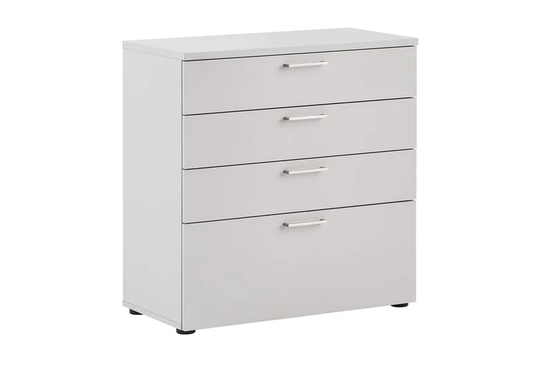 Büroschrank Denver, 701497, Lichtgrau, ca. 80,2 x 41 x 84,2 cm