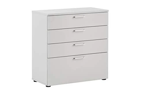 Büroschrank Denver, 701497, Lichtgrau, ca. 80,2 x 41 x 84,2 cm