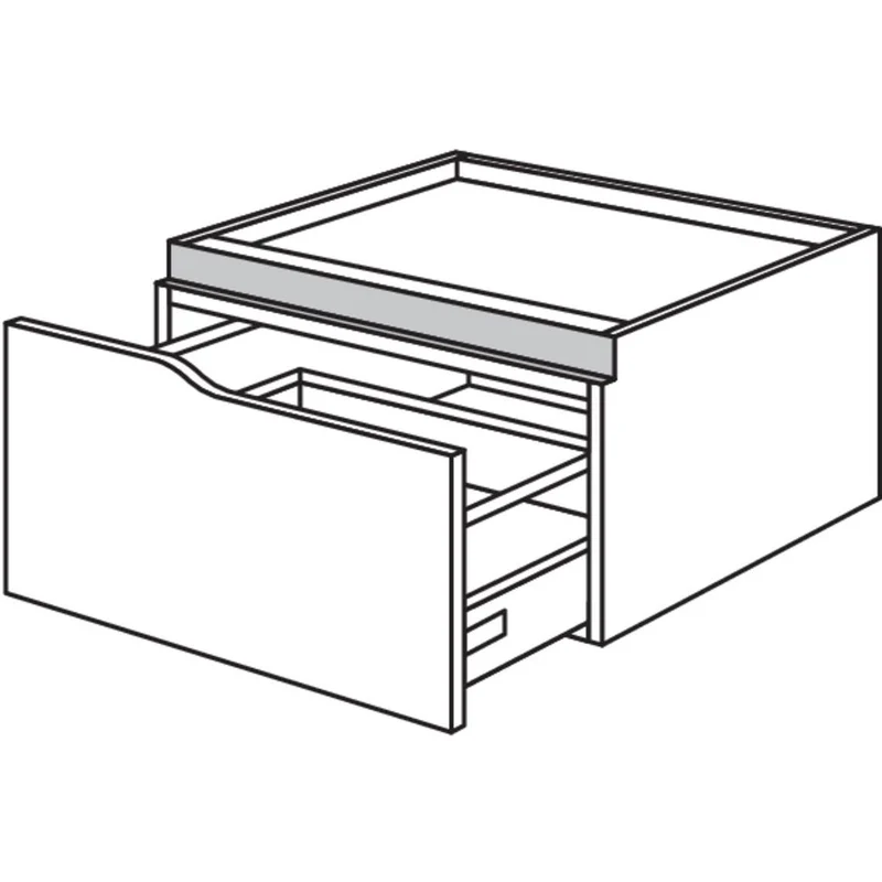nobilia Abschluss-Auszugschrank Curve NUAAC60-36 60 cm