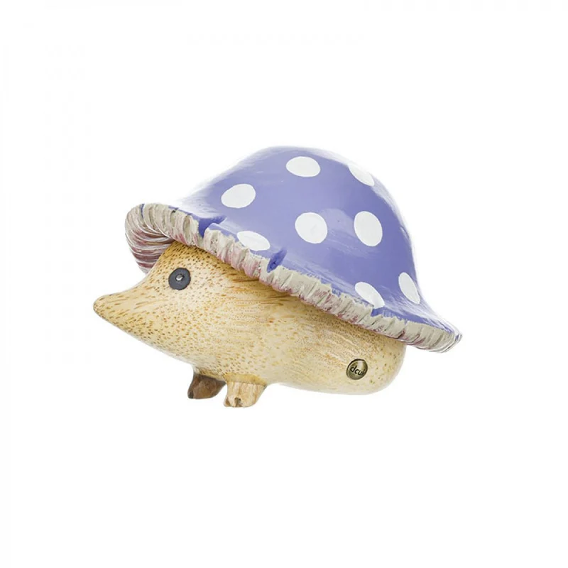 dcuk - Fliegenpilz Hedgy (Lila) - 9 cm