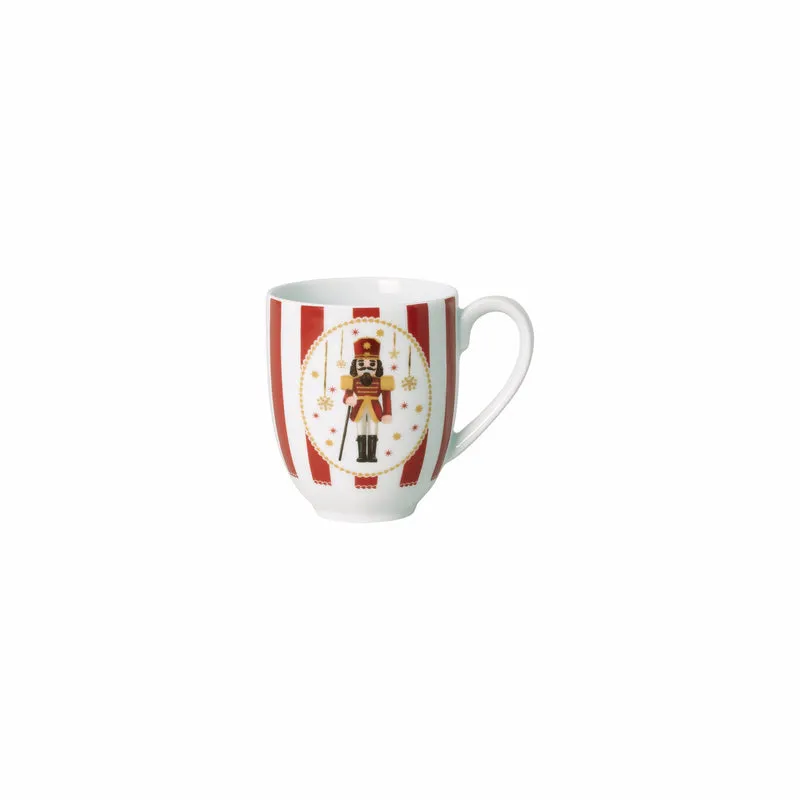 Christmas Love red, Becher mit Henkel, Hutschenreuther 2025