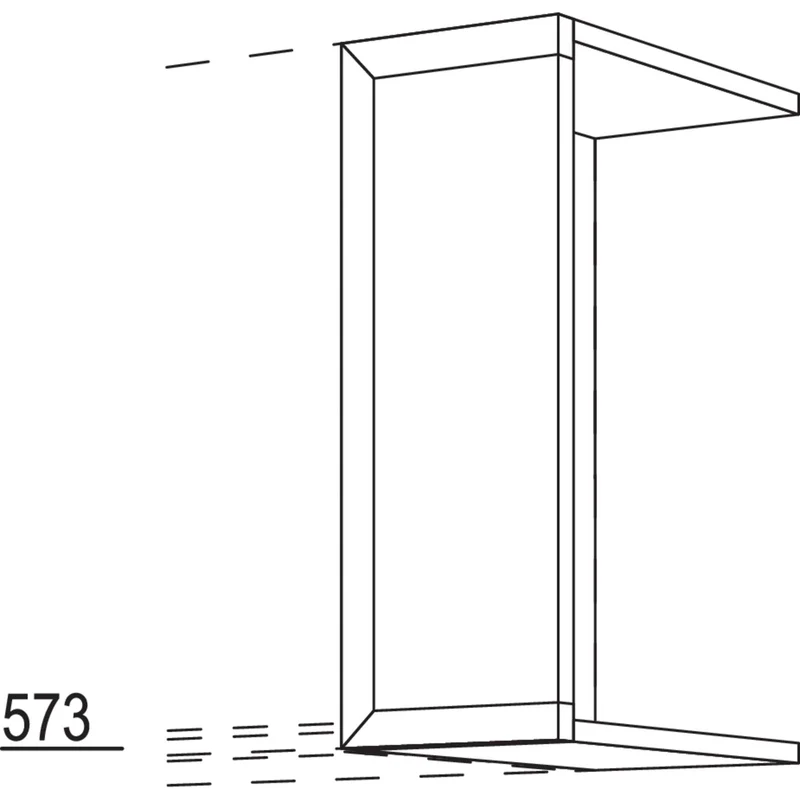 nobilia Frontpassstück NWPD20-58 20 cm