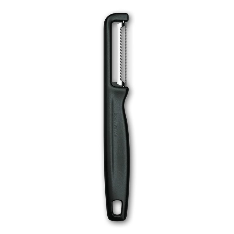 Victorinox, gezackter Iota Schäler, Farbe schwarz