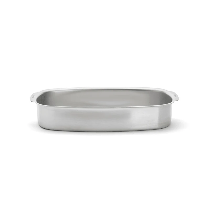 De Buyer, Rechteckige Auflaufform Edelstahl 38x26cm