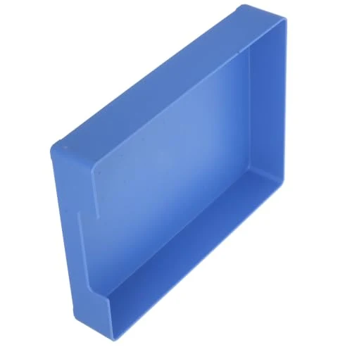 Toddmomy A4 Dokumentenablagebox aus ABS für Schreibtisch Ordnung Blau