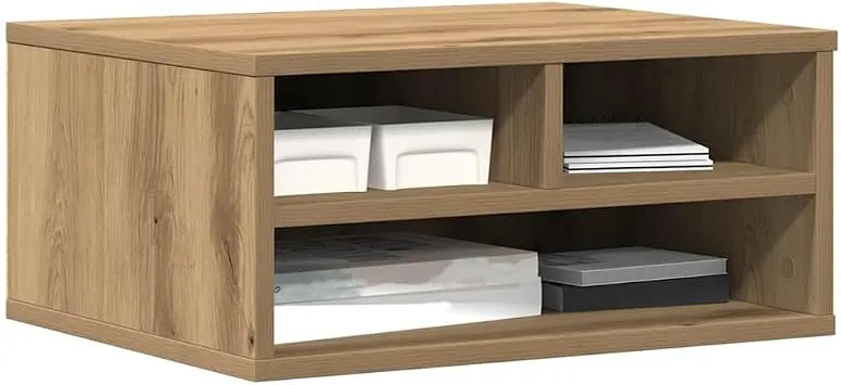 vidaXL Druckerständer Artisan-Eiche 49 x 40 x 22,5 cm Holzwerkstoff